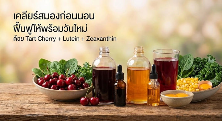 เคลียร์สมองก่อนนอน ฟื้นฟูให้พร้อมวันใหม่