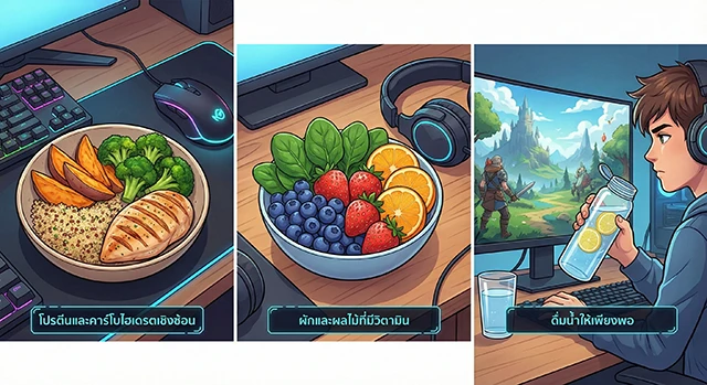 อาหารเสริมเกมเมอร์